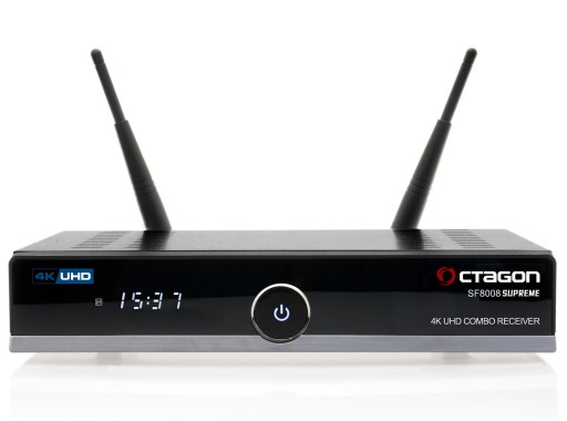 Dekoder Octagon SF8008 SUPREME COMBO DVB-S2 i DVB-T2/C z konfiguracja