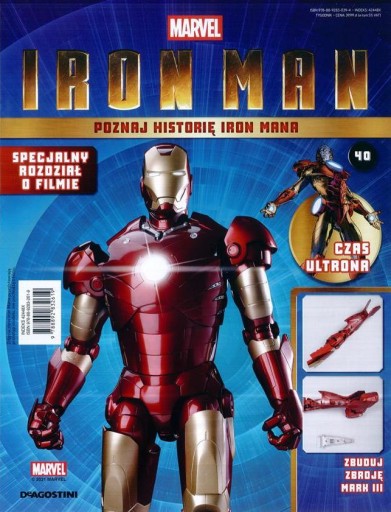 Kolekcja IRON MAN nr 40 DEAGOSTINI
