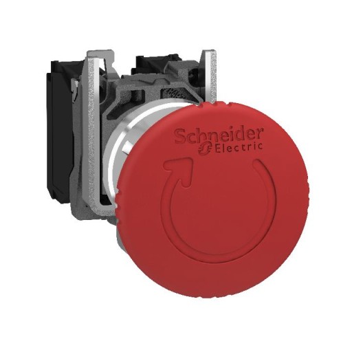 Schneider XB4 Przycisk STOP awaryjny fi40 IP66 czerwony obrotowy XB4BS8442