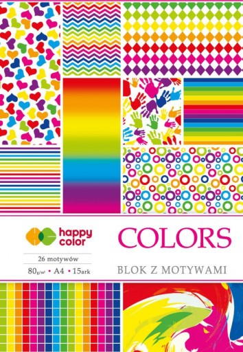 Blok do Scrapbookingu z Motywami A4 WYSOKA JAKOŚĆ!