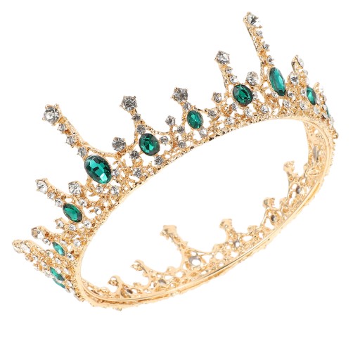 1 PC Moda Crown Bridal Królowa Korona Ślub Tida