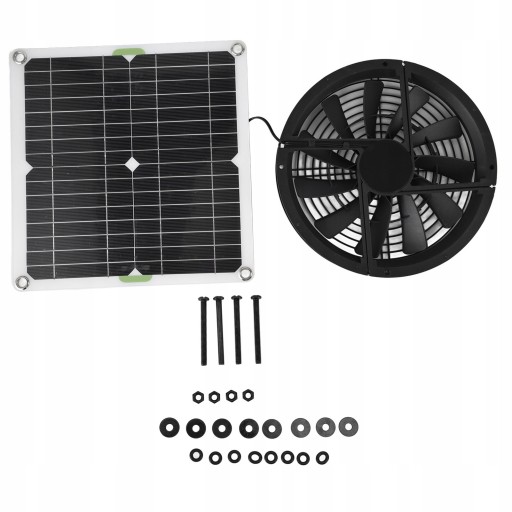 100W PANEL SOLARNY FOTOWOLTAICZNE WENTYLATOR
