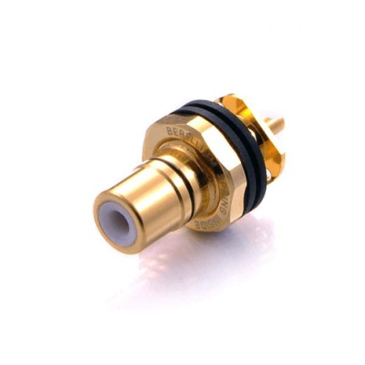 Gniazdo RCA cinch KaCsa RJ-166G - złocone 24k
