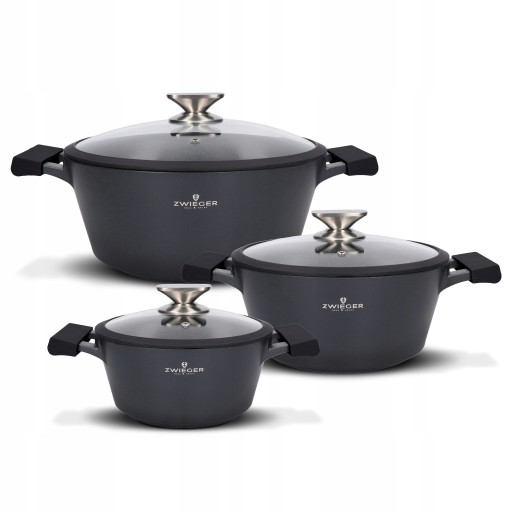 ZESTAW GARNKÓW ZWIEGER BLACK STONE 6 EL.