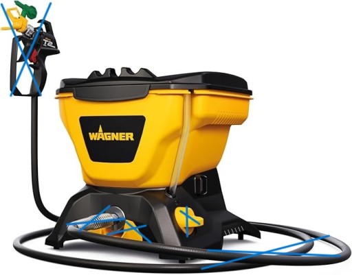 OBUDOWA WAGNER System natryskowy Airless Control 1