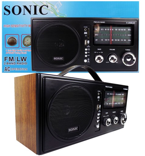 STYLOWE RADIO PRZENOŚNE RETRO MP3 USB AKUMULATOR