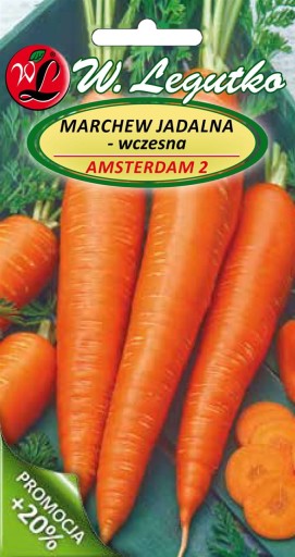Marchew jadalna Amsterdam 2 5g+1g