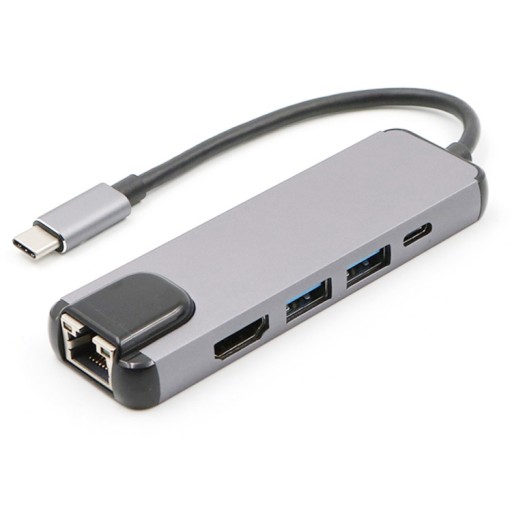 5 in 1 Type-C 3.1 five in one HDMI RJ45 multi in one converter