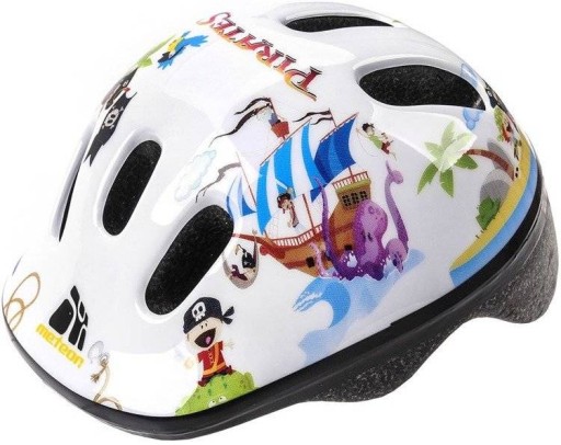 METEOR Regulowany Kask Rowerowy Wentylowany Dla Dzieci 44-48 cm