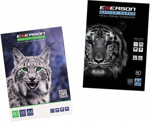 Papier Ksero Do Drukarki EMERSON A4 80g 500 K x2