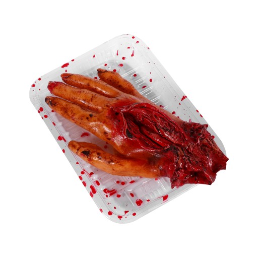ZABAWKI HALLOWEENOWE KRWAWE, straszliwe rekwizyty NAWIEDZONY DOM