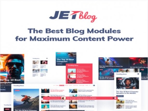 Wtyczka Jet Blog For Elementor