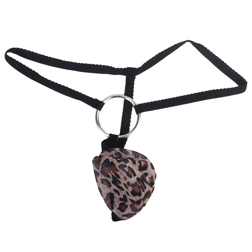 Seksowne męskie stringi z siatką w etui stringi po