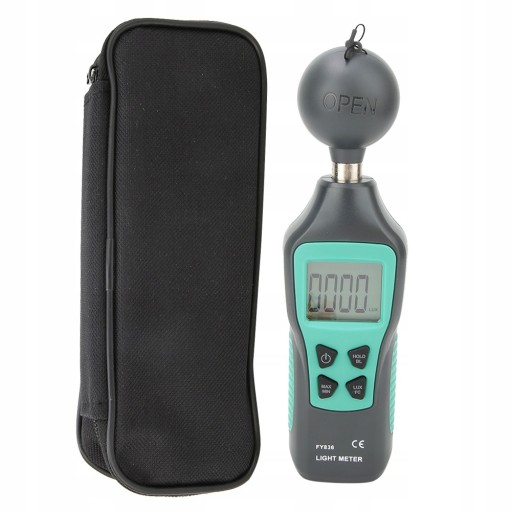 Mini cyfrowy luksomierz 0-200000 wyświetlacz LCD