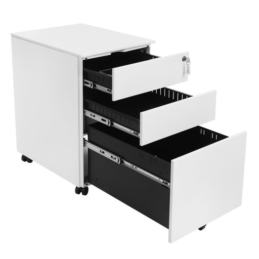 Kontener Songmics OFC60WT 39 x 60 x 52 cm biały C4