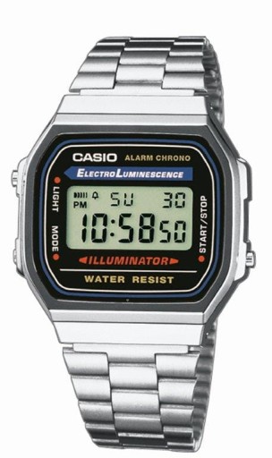 ZEGAREK CASIO VINTAGE A168WA-1YES