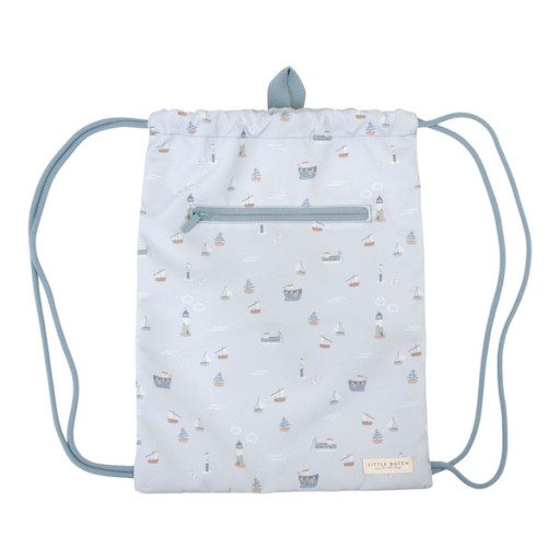 Little Dutch: worek sportowy Sailors Bay Blue
