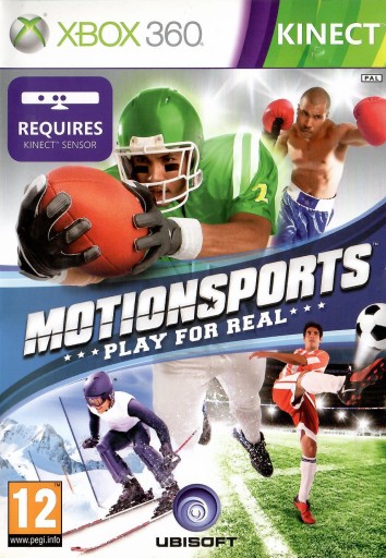 XBOX 360 MOTIONSPORTS PLAY FOR REAL / Kinect