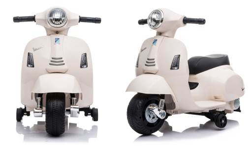 Jeździk pojazd motorek na akumulator Scooter Vespa