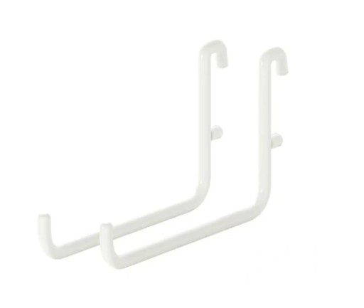 IKEA SKADIS - haczyk biały