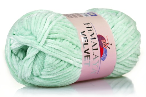 WŁÓCZKA HIMALAYA VELVET - NR 07 SELEDYN