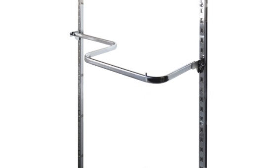 Wieszak łamany Soti-Line L90cm, chrom Prawy