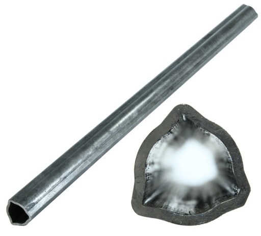 Rura trójkątna wewnętrzna 45x4mm L87,4cm WT28-262 X Kardan