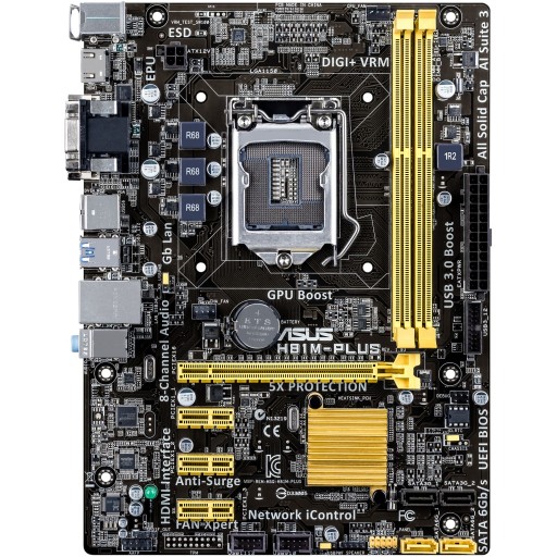 Zest. Asus H81M-PLUS Core i3-4150 3,5GHz 4GB RAM
