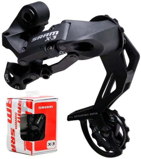 Przerzutka tylna SRAM X.3 7/8/9-speed - długi wózek