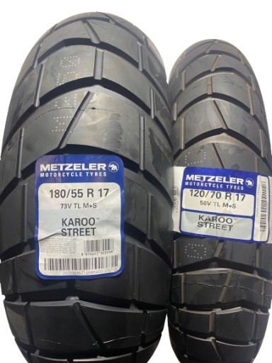 OPONY METZELER KAROO STREET 120/70/17 180/55/17 R