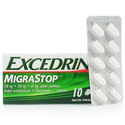 Excedrin 10 tabletek- Migrena Lek