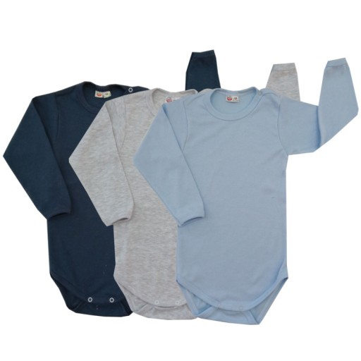 Body długi rękaw 98 cm / 3 szt boy