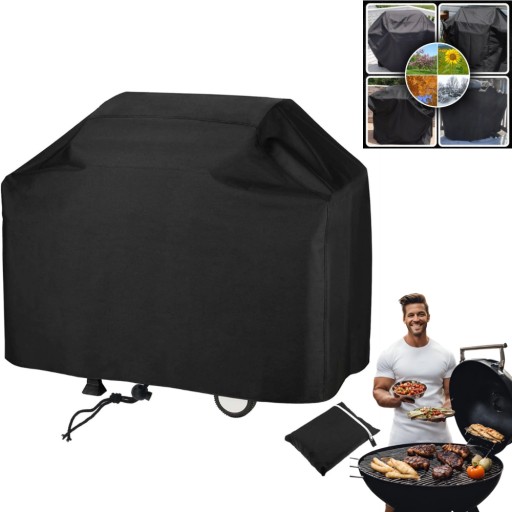 POKROWIEC PLANDEKA OSŁONA XXL OGRODOWA GRILL BBQ WODOODPORNA UNIWERSALNA!