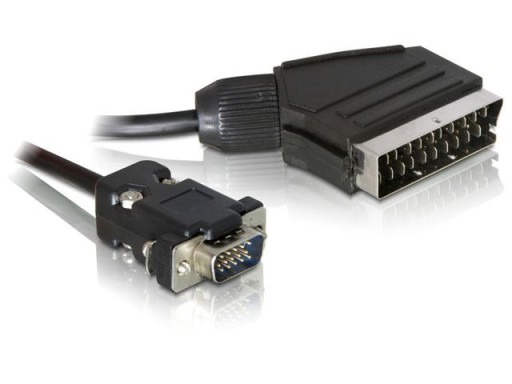 Kabel Delock 65028 SCART (21-pin), VGA (D-Sub) 2 m