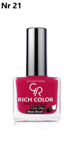 Lakier do paznokci Golden Rose Rich Color 21