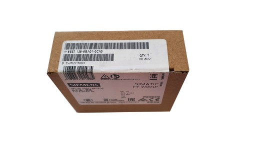 Modułu wejść cyfrowych SIMATIC ET 200SP F-DI 8x24VDC HF - 6ES7136-6BA01-0CA