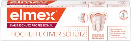 ELMEX KARIESSCHUTZ PASTA DO ZĘBÓW PRZECIW PRÓCHNICY SZ23