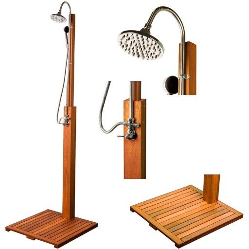 STILISTA PRYSZNIC OGRODOWY CASCATA SAUNA BASEN