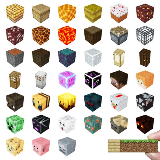 100PCS MAGNETIC CONSTRUCTION BLOCKS MINECRAFT LOGIC TOY 081-120