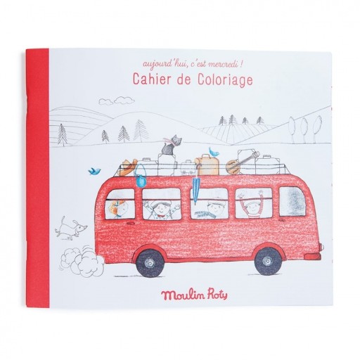 Moulin Roty Kolorowanka W DRODZE NA WAKACJE 713132
