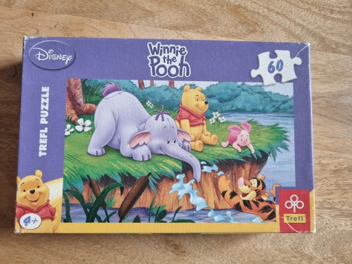 puzzle KUBUŚ PUCHATEK * 60 elementów