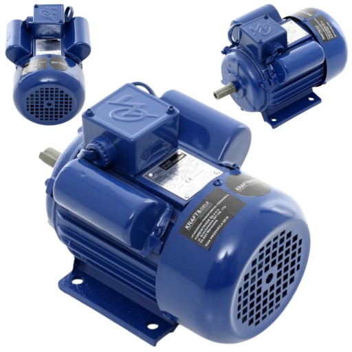 SILNIK ELEKTRYCZNY JEDNOFAZOWY 230V 2810RPM 1,1KW KRAFT&DELE