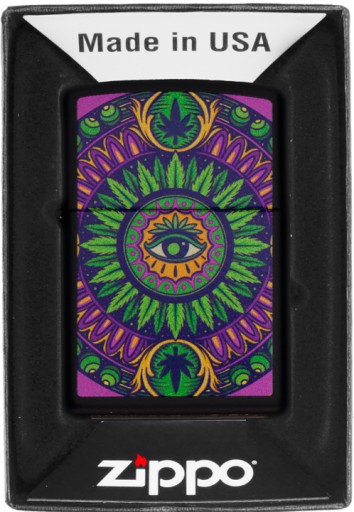 ZAPALNICZKA ZIPPO CANNABIS PATTERN