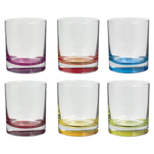 Szklanki 6x KOMPLET 300 ml Eleganckie Na napoje