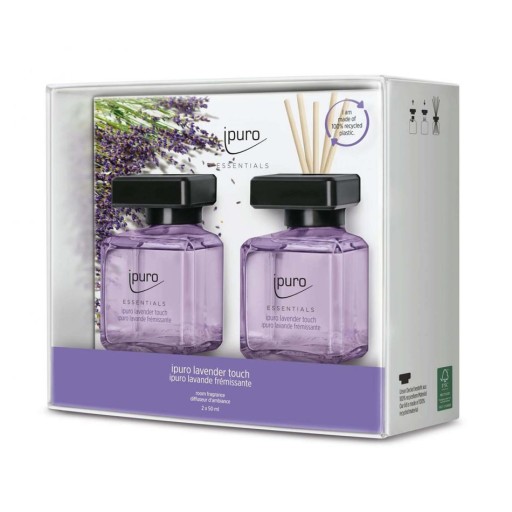 ZESTAW DYFUZORÓW ZAPACHOWYCH Essentials Lavender Touch iPuro