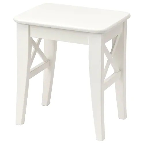 IKEA INGOLF Stołek biały