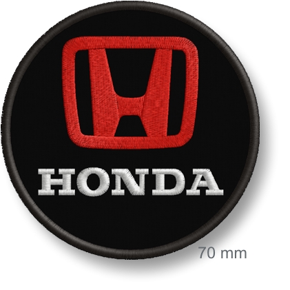 NASZYWKA termo - HONDA haft średnica 70mm - tuning