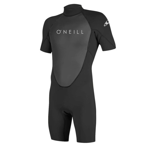 Pianka ONEILL REACTOR-2 2MM BACK ZIP S/S SPRING Black XXL