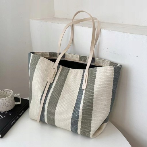 TORBA PLAŻOWA MIEJSKA SHOPPER NA PLAŻĘ
