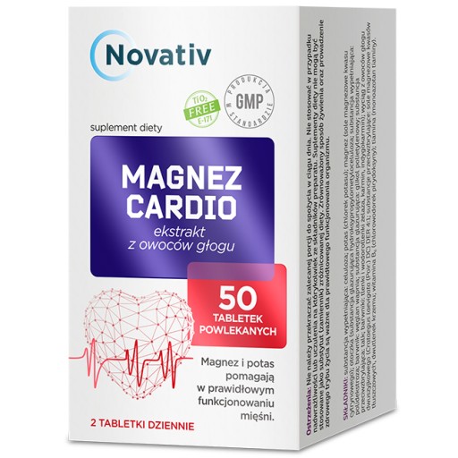 Novativ Magnez Cardio 50 tabletek